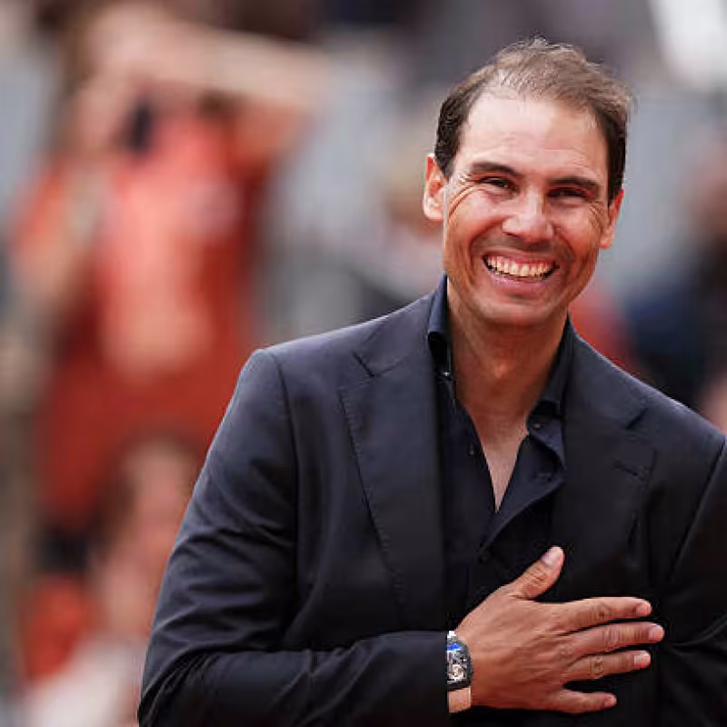 Nadal, after his tribute at Roland Garros: "It has been the most emotional moment of my career." Photo: Getty Images