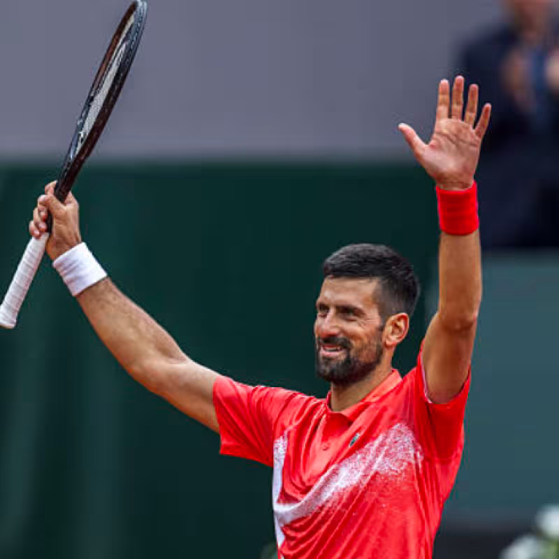 Novak Djokovic lifts the 100th title of his career in Geneva. Source: Getty