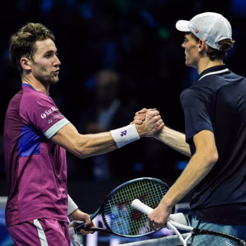 Thursday May 15th Order of Play in Rome 2025: Sinner - Ruud, in evening session. Photo: Getty Images