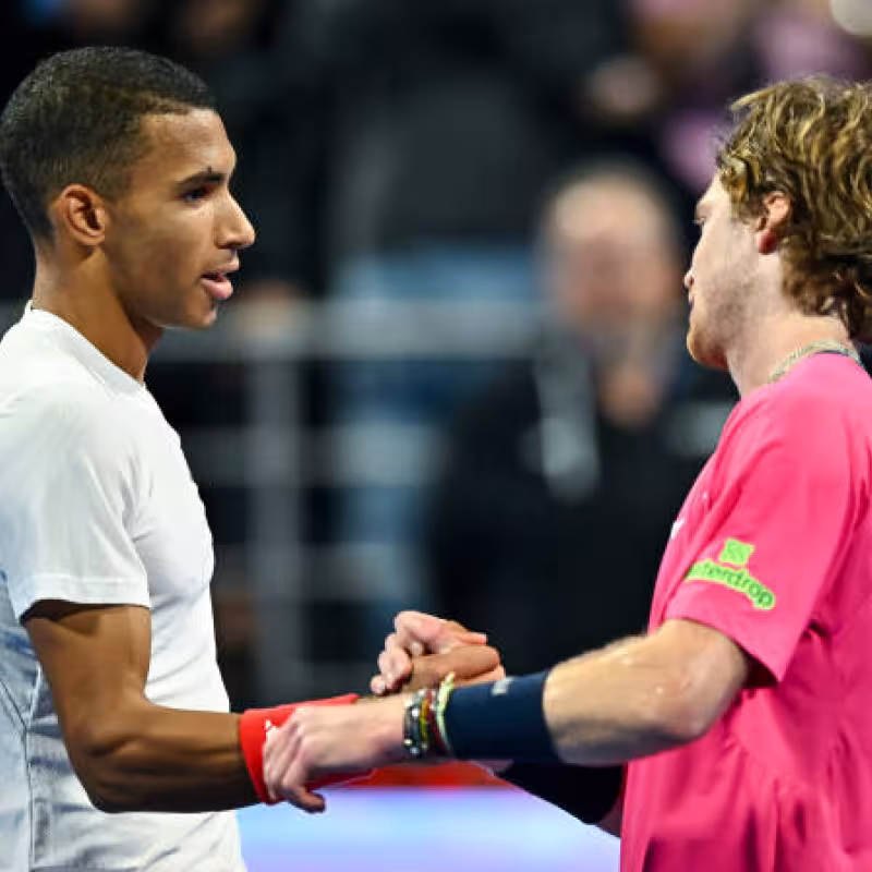 Rublev and Aliassime Suffer, but Meet in the Semifinals of Hamburg. Photo: Getty Images