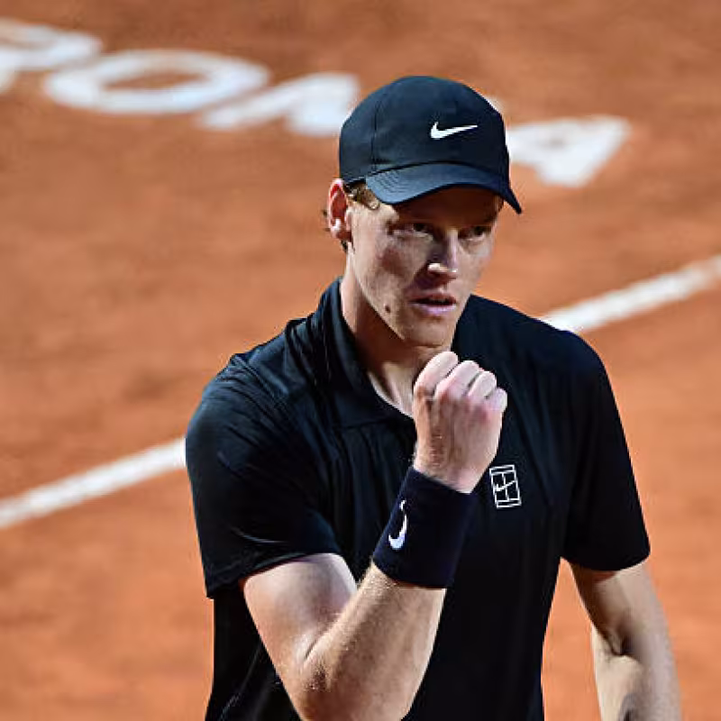 "Zinner imposes law of the jungle against a strong Cerúndolo." Photo: Getty Images