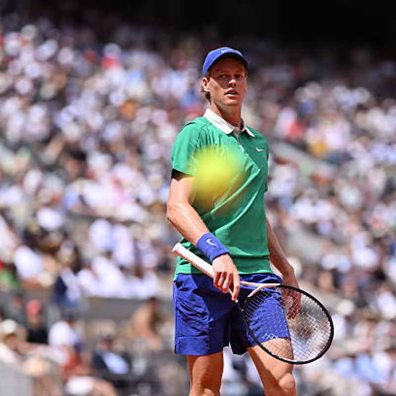 Sinner shows no mercy and finishes Gasquet in his final professional match. Photo: Getty Images