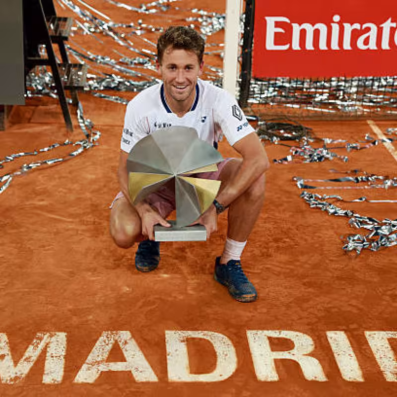 Ruud's victory confirms a fact that had not happened since 1991 in the Masters 1000. Photo: Getty Images.