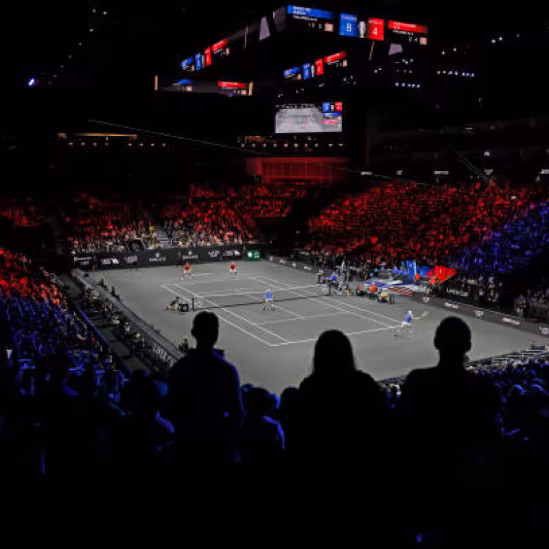 The location where the 2026 Laver Cup will be played is now known. Photo: Getty Images.