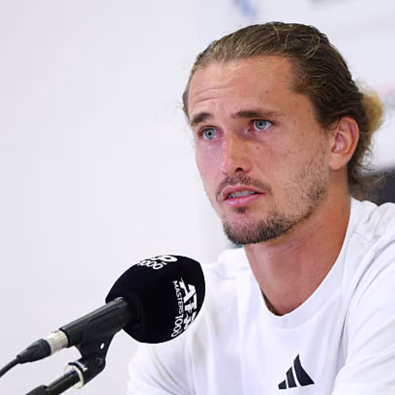 Alexander Zverev, burned out. Photo: gettyimages