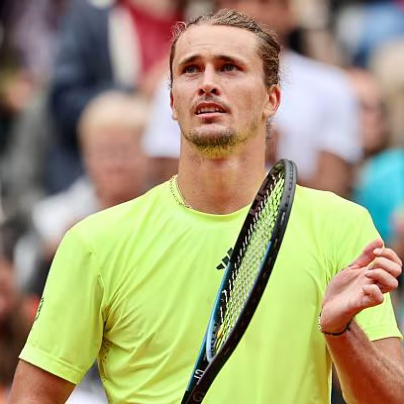 Alexander Zverev, Reflections at Roland Garros 2025. Photo: gettyimages