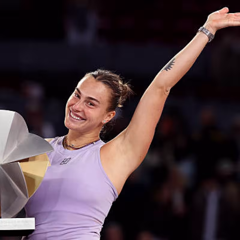 Aryna Sabalenka achieves WTA ranking record. Photo: gettyimages