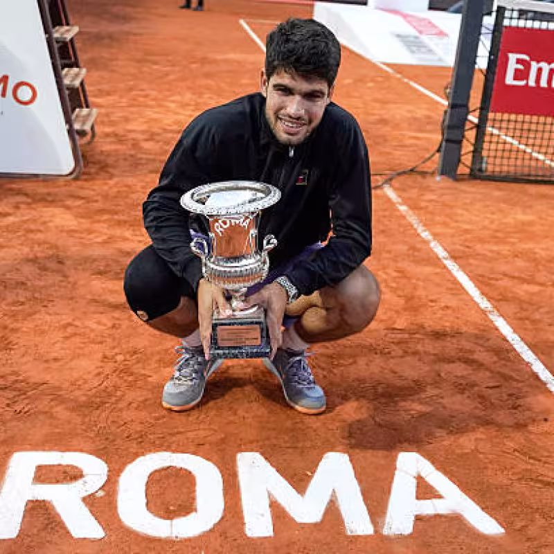 Carlos Alcaraz, money earned in Rome 2025. Photo: gettyimages