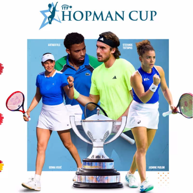 Hopman Cup 2025 Poster. Source: ITF