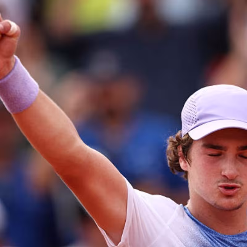 Joao Fonseca at Roland Garros 2025. Photo: Getty