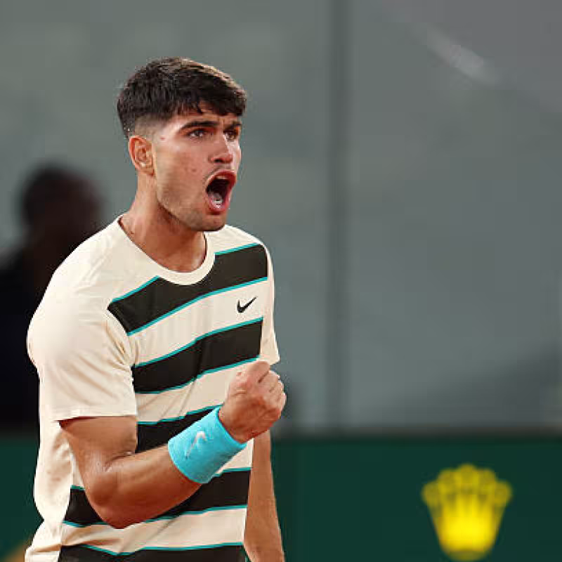 Carlos Alcaraz, schedule and where to watch with Shelton. Photo: gettyimages.
