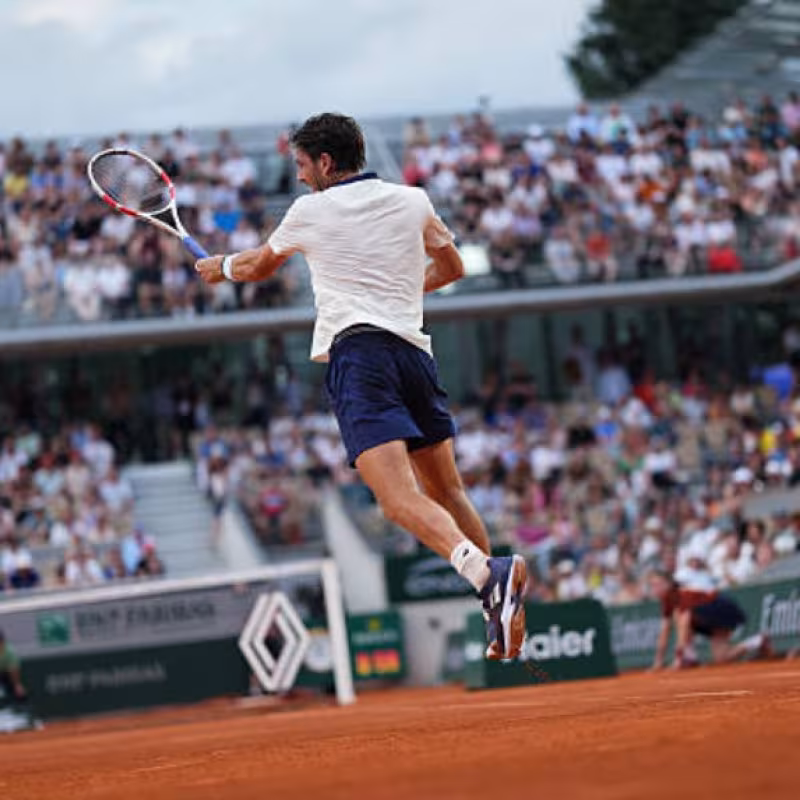 Cameron Norrie at Roland Garros 2025. Photo: Getty