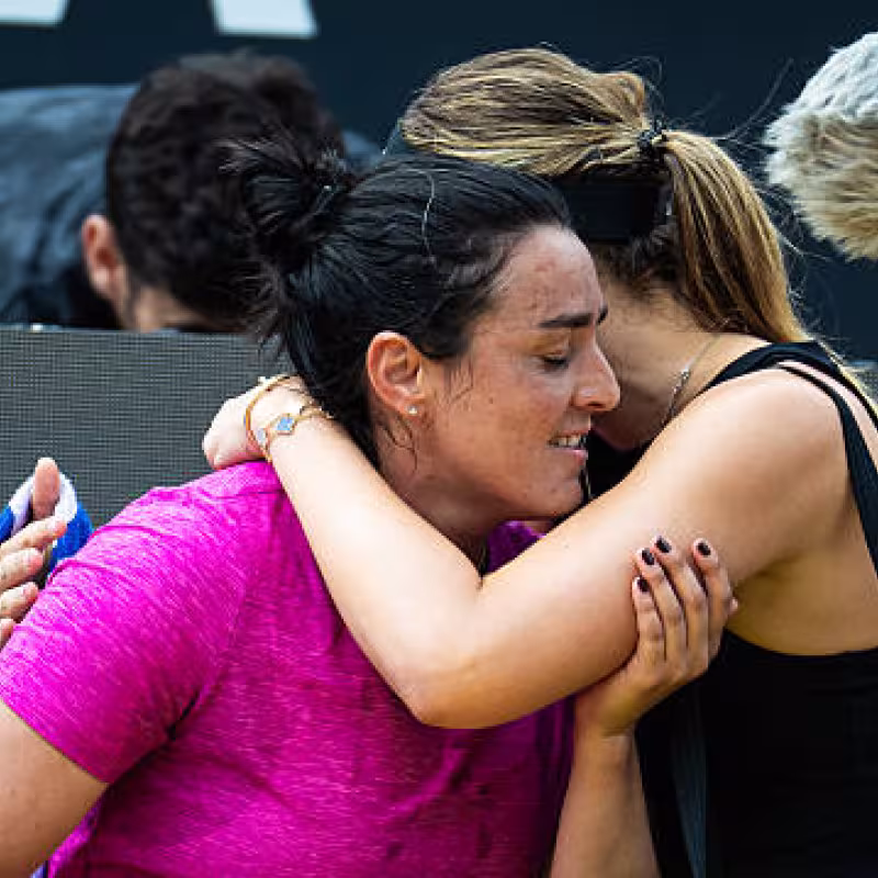 Jabeur: "I have been called a terrorist many times, I just try to help". Photo: Getty