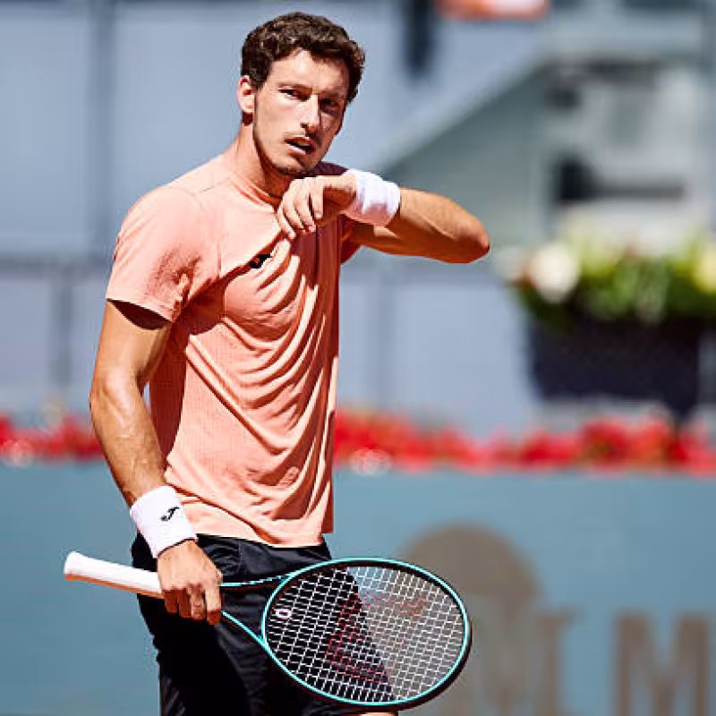 Pablo Carreño loses in Rome. Photo: gettyimages