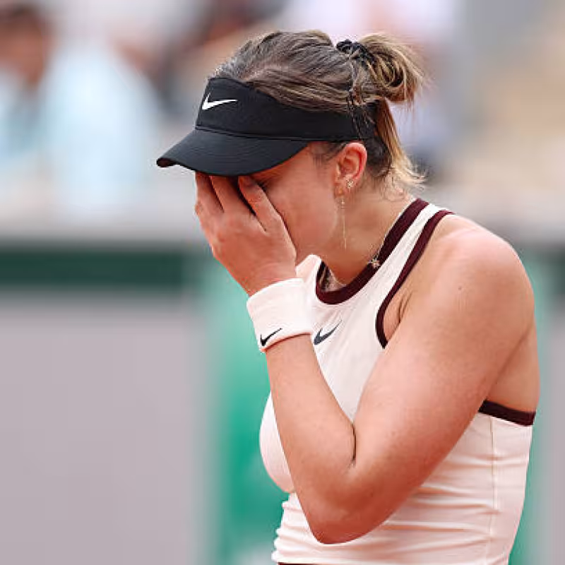 Badosa's claw is not enough against an unbeatable Kasatkina. Photo: Getty