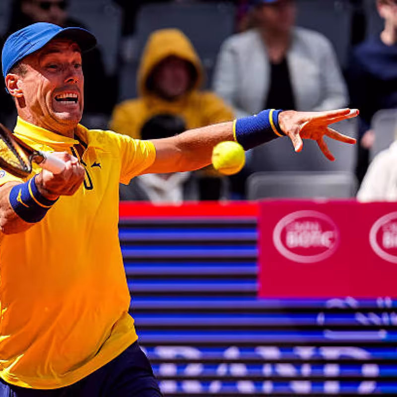Roberto Bautista loses in Hamburg. Photo: gettyimages