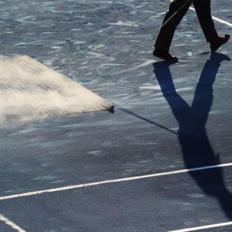 Blue clay court, SuperSlam in Madrid. Photo: gettyimages