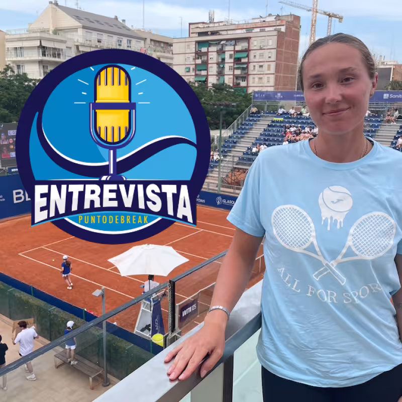Interview of Alina Charaeva with Fernando Murciego. Source: Break Point