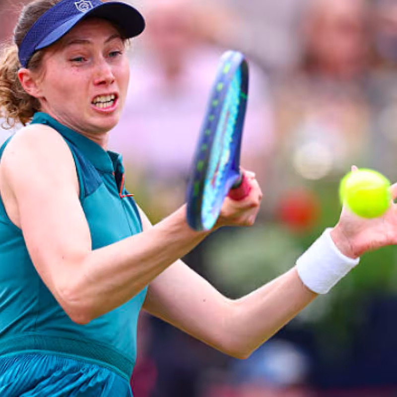 Cristina Bucsa debuts with victory in Nottingham 2025. Source: Getty