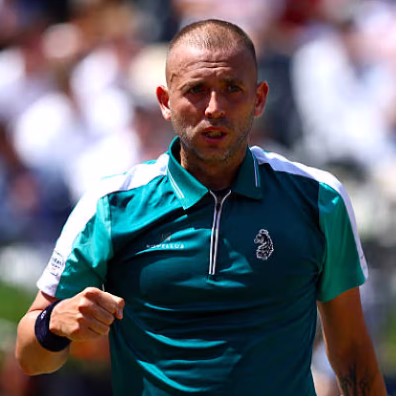 Dan Evans attacks those who complain about the schedule. Source: Getty