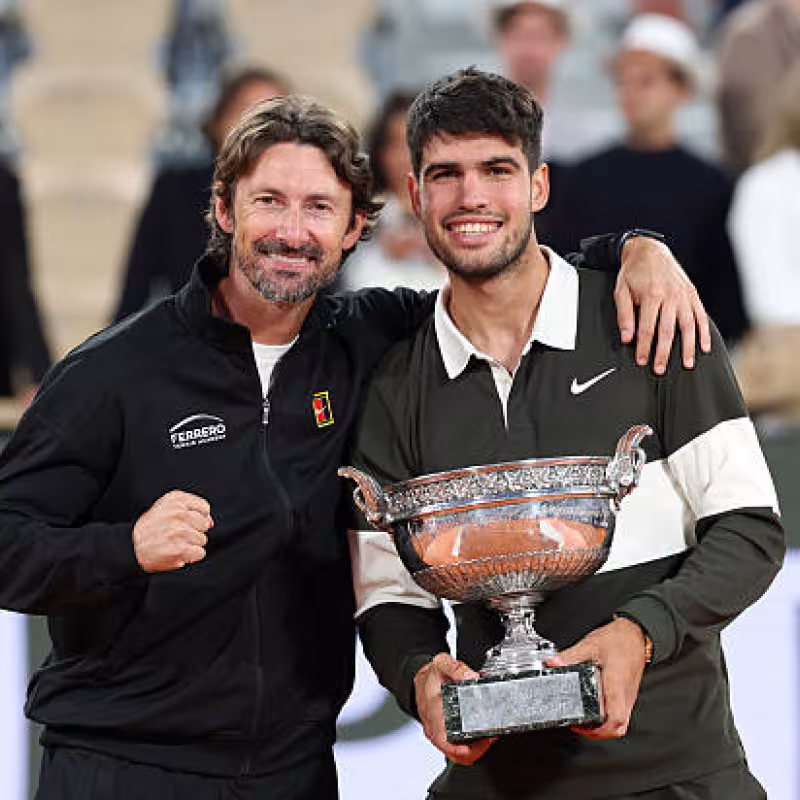Ferrero, about Alcaraz's comeback: "It has been something completely unreal." Photo: Gettyimages