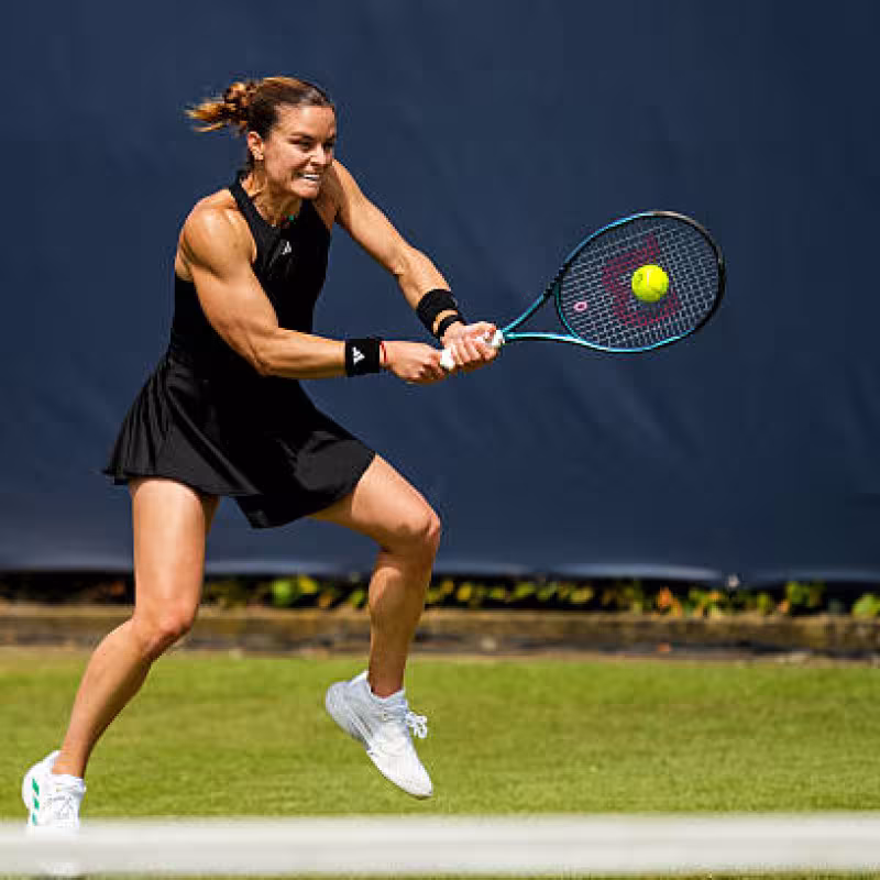 WTA 's-Hertogenbosch 2025. Kudermetova and Sakkari fulfill, Samsonova falls. Photo: Getty Images.