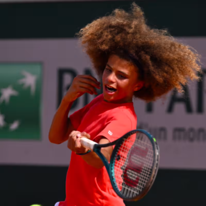 Thiago Carmasol, the French U12 who is causing a sensation because of his hairstyle. Source: Getty