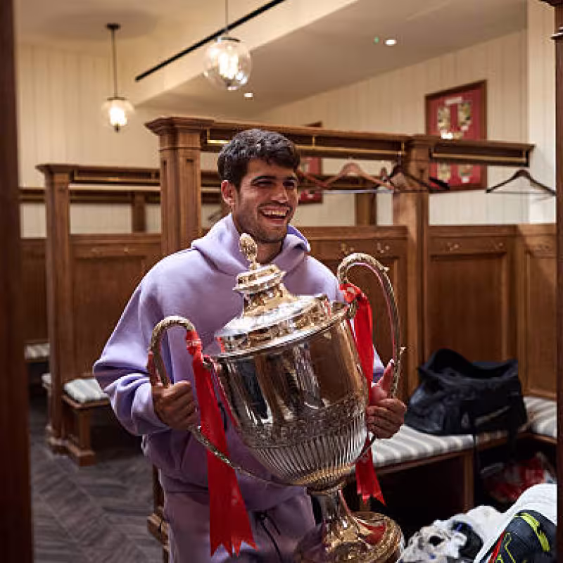 Alcaraz, brutal statistics. Photo: gettyimages