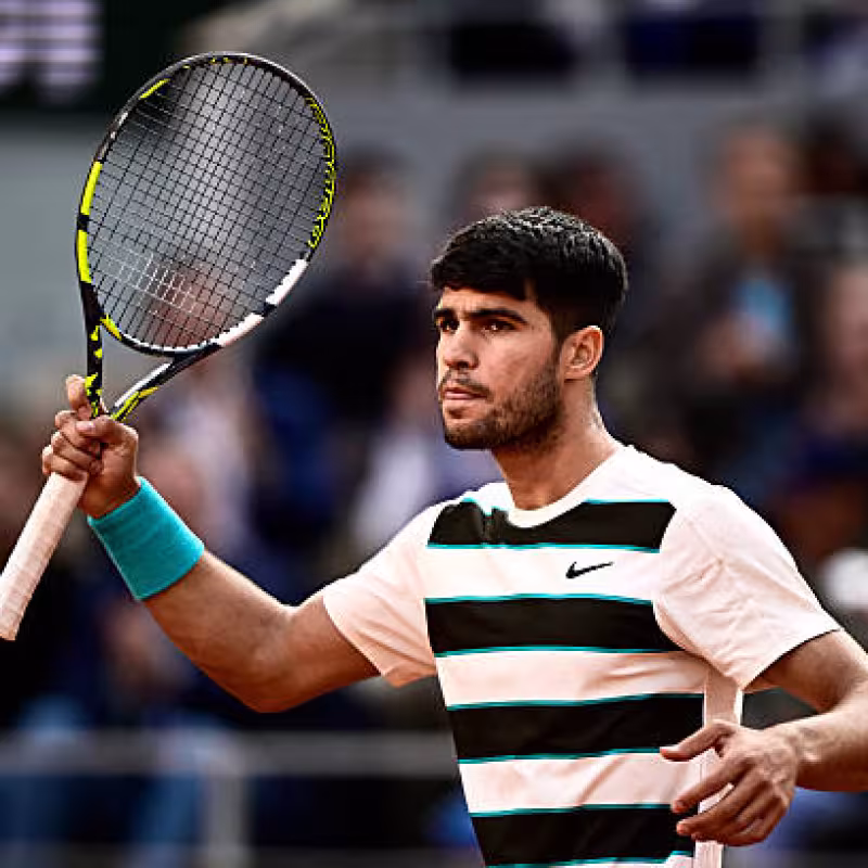Carlos Alcaraz, comebacks in Roland Garros finals. Photo: gettyimages
