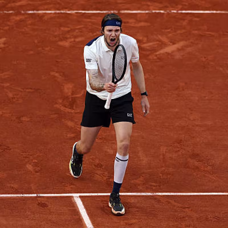 Alexander Bublik beats Draper. Photo: gettyimages