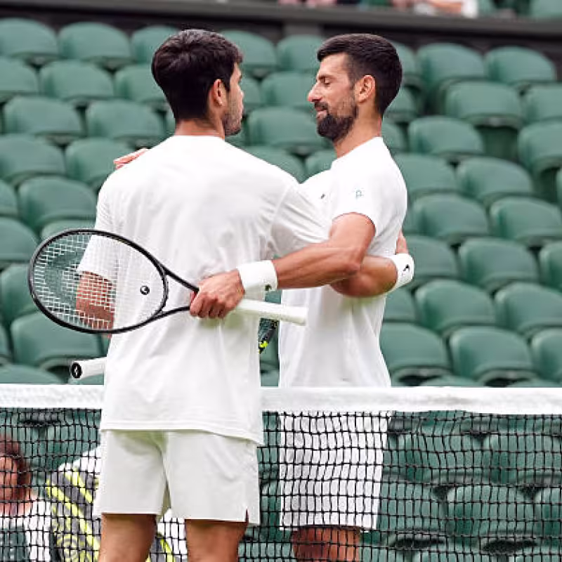 Analysis of the Wimbledon 2025 draw, Alcaraz's path. Photo: gettyimages