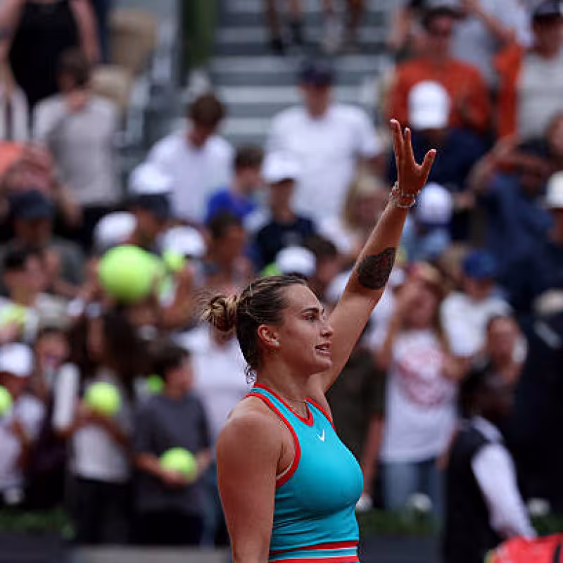 Aryna Sabalenka, a force in Grand Slams. Photo: gettyimages.