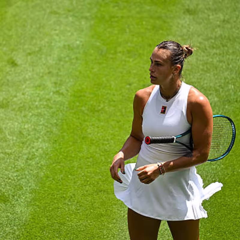 Aryna Sabalenka talks about women in tennis. Photo: gettyimages