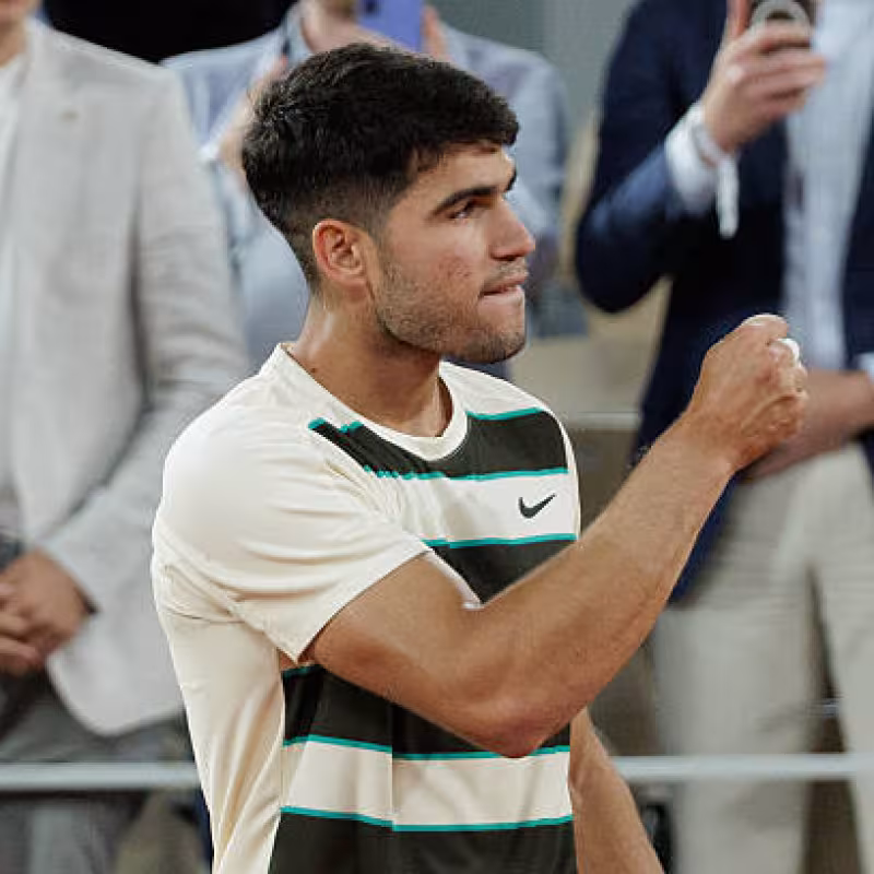 Carlos Alcaraz, schedule to watch against Musetti at Roland Garros 2025. Photo: gettyimages