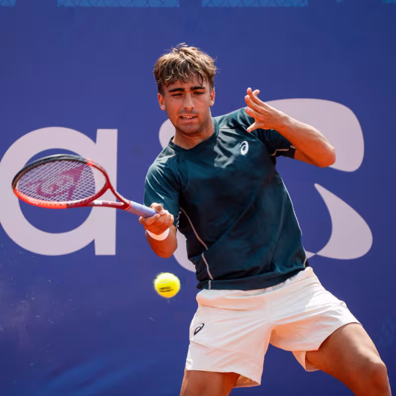 Dani Mérida loses Lyon Challenger final. Photo: gettyimages