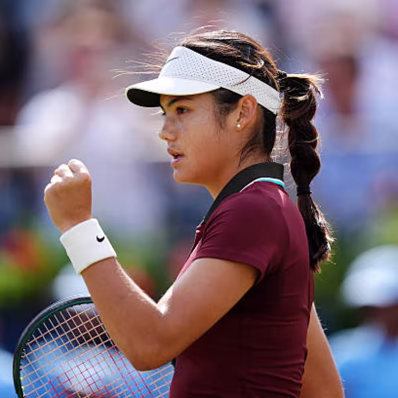 Emma Raducanu in London. Photo: Getty Images