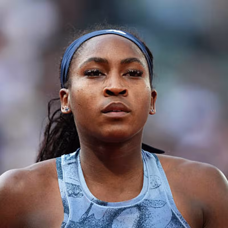 Gauff, parallels with Serena. Photo: Getty Images.