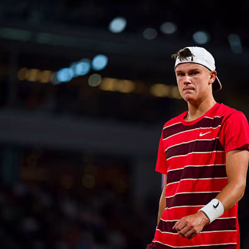 Rune admits issues with his physique: "I will never see what my potential is." Photo: Getty