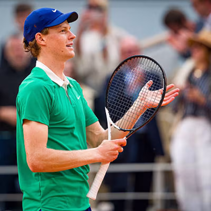 Jannik Sinner, schedule and where to watch with Djokovic at Roland Garros 2025. Photo: Getty Images