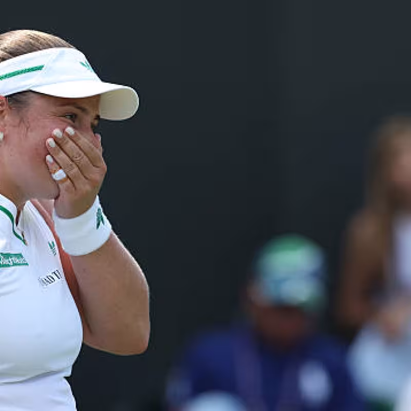 Jelena Ostapenko loses at Wimbledon 2025. Photo: gettyimages