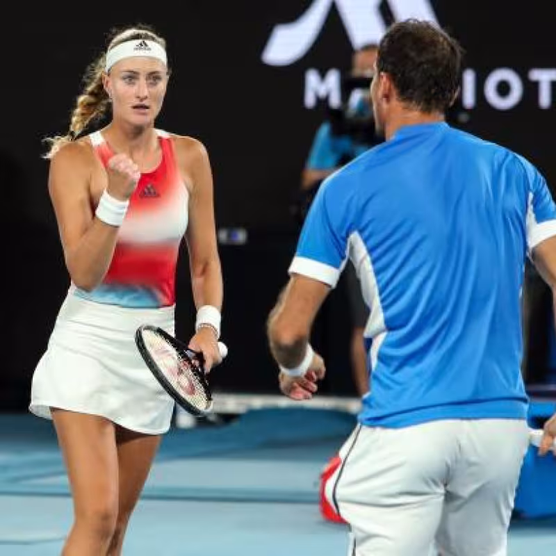 Kristina Mladenovic criticizes Alcaraz. Photo: gettyimages