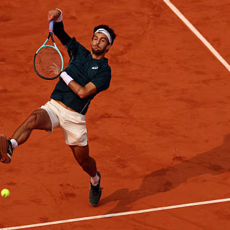 Lorenzo Musetti, Clay Court Data. Photo: gettyimages