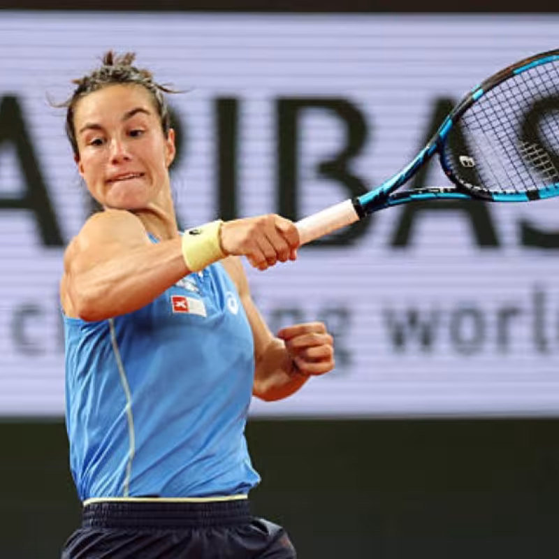 Lois Beverage at Roland Garros 2025. Photo: Getty