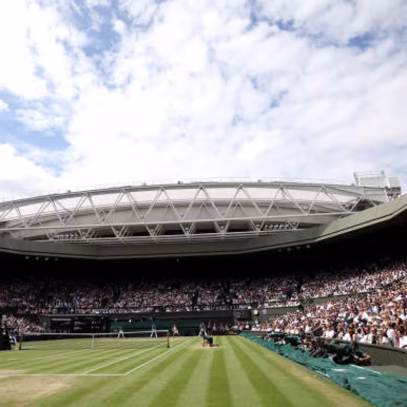 Wimbledon Central Court. Source: Getty
