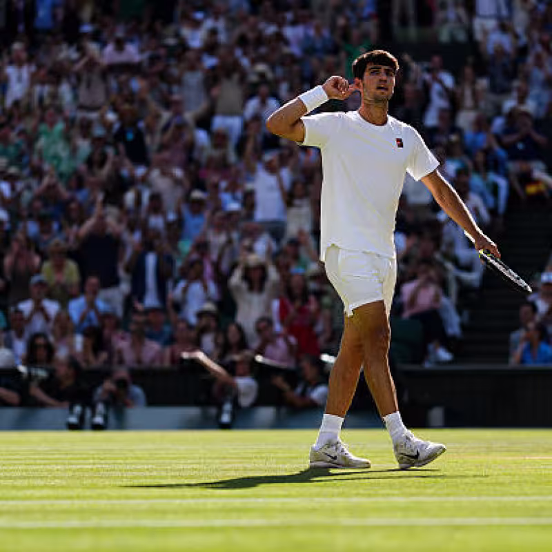 This is how Alcaraz has reacted after falling in major events: two Grand Slam titles and a tough disconnection. Photo: Gettyimages