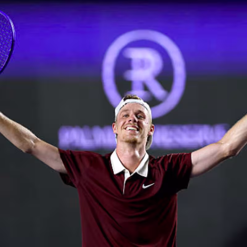 Denis Shapovalov wins the title at ATP Los Cabos 2025. Source: Getty