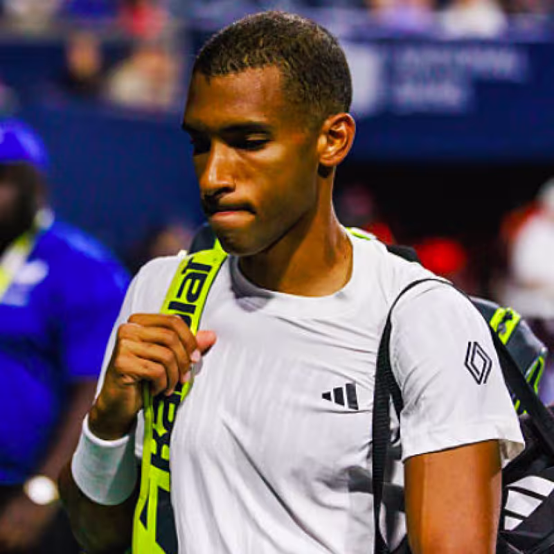 Felix Auger-Aliassime eliminated in ATP Toronto 2025. Source: Getty