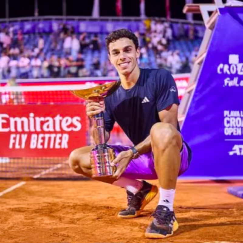 Fran Cerundolo returns to Umag to defend his title. Source: Getty