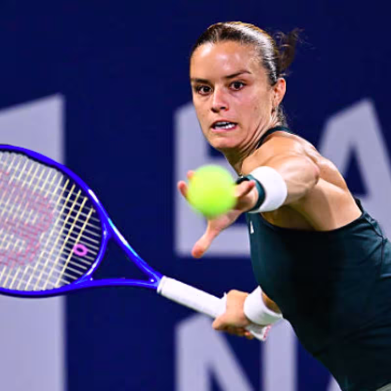 Maria Sakkari debuts with victory in Montreal. Source: Getty