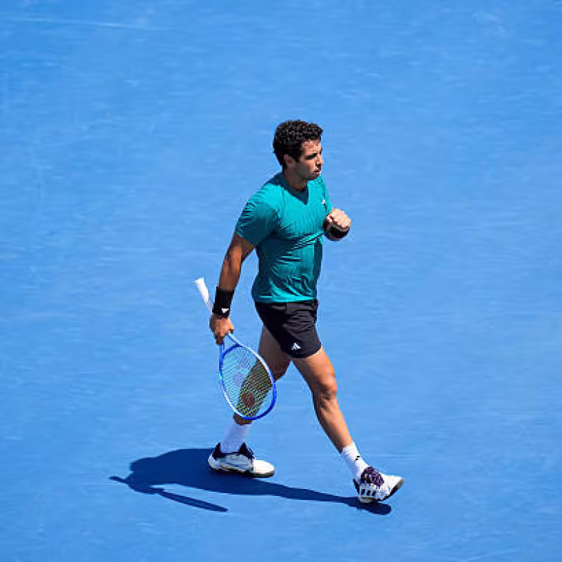 Munar: "I am being more aggressive to compete against the best." Photo: Getty Images